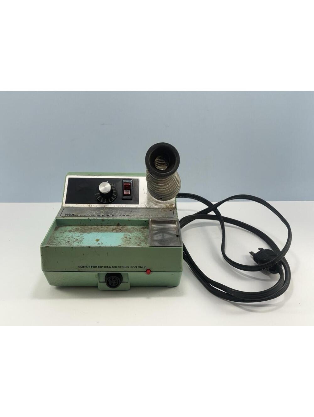 Vintage Weller Electronic Control Soldering Station EC1002-A - No Iron Fair Cond